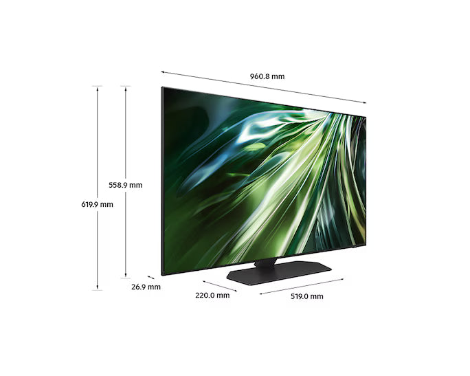 Refurbished Samsung QE43QN90DAT 43" 4K UHD Neo QLED HDR Smart TV (2024)