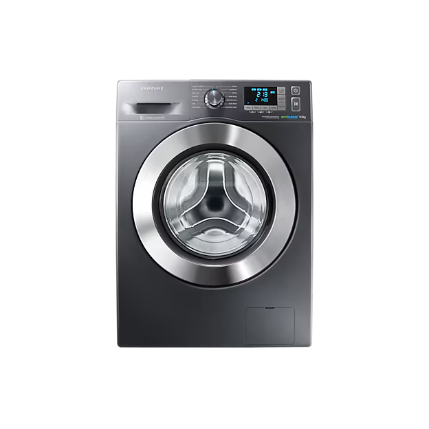 Refurbished Samsung WF90F5E5U4X 9Kg 1400RPM Washing Machine – Graphite Silver
