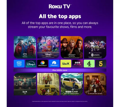 Refurbished LOGIK L40RFE23 Roku TV 40" Smart Full HD HDR LED TV