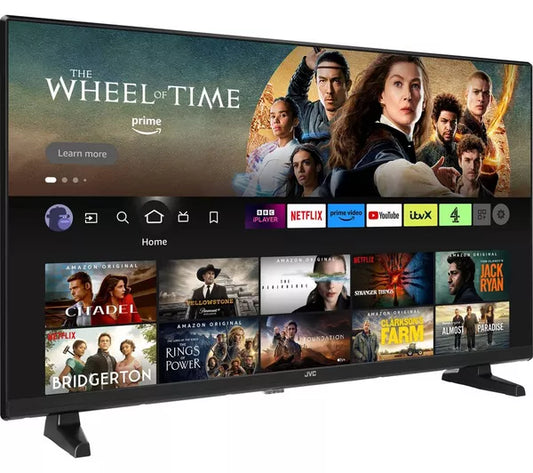 Refurbished JVC LT-32CF230 Fire TV 32" Smart HD Ready HDR LED TV with Alexa