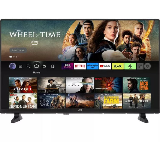 Refurbished JVC LT-32CF230 Fire TV 32" Smart HD Ready HDR LED TV with Alexa