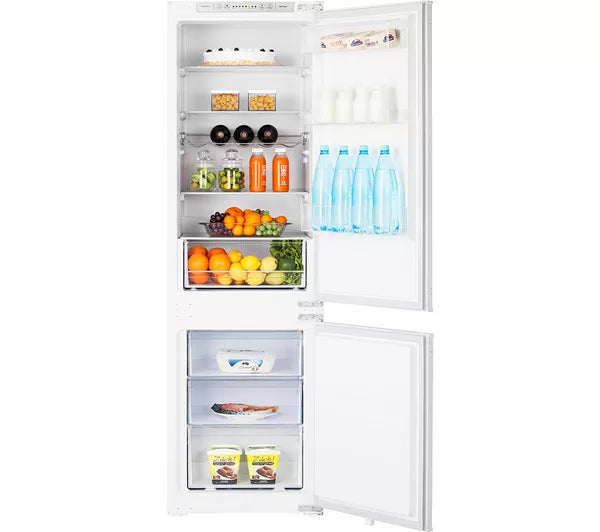 Refurbished Hisense RIB312F4AWE 246L Integrated 70/30 Frost Free Fridge Freezer – White