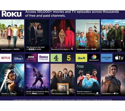 Refurbished TCL RS550K 40" LED Full HD HDR Smart Roku TV - 40RS550K
