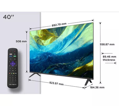 Refurbished TCL RS550K 40" LED Full HD HDR Smart Roku TV - 40RS550K