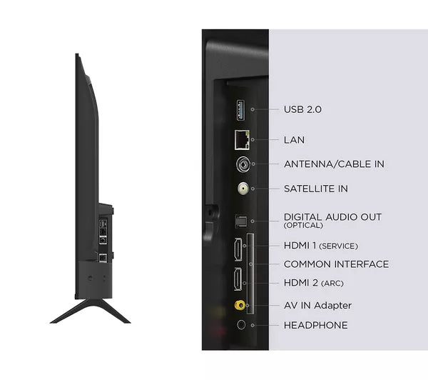 Refurbished TCL SF540K 32" LED Full HD HDR Smart Fire TV - 32SF540K