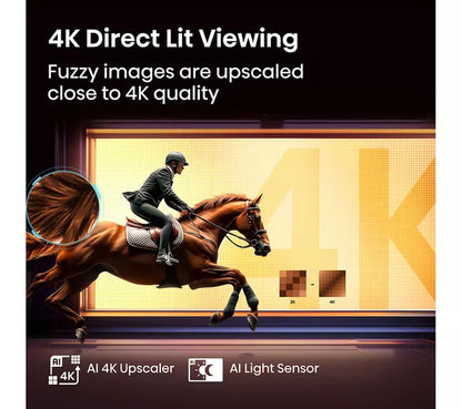 Hisense 55A6QTUK 55" 4K UHD Smart TV - Unused - Grade A