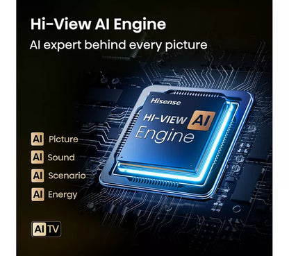 Hisense 55A6QTUK 55" 4K UHD Smart TV - Unused - Grade A