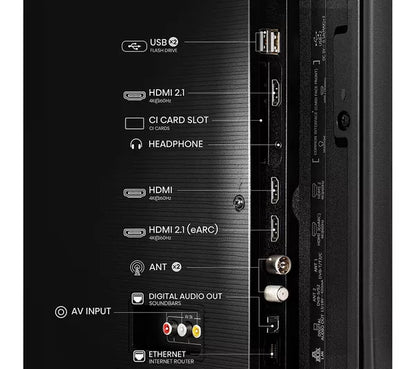 Hisense 55A6QTUK 55" 4K UHD Smart TV - Unused - Grade A