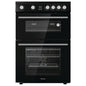 Hisense HDE3211BBUK 60cm Double Oven Electric Ceramic Cooker - New Grade A - Black