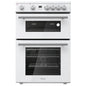 Hisense HDE3211BWUK 60cm Double Oven Electric Ceramic Cooker - New Grade A - White