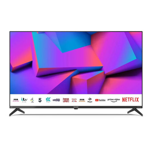 Refurbished Sharp 4T-C43FK4KL2FB 43" 4K UHD LED Smart TV