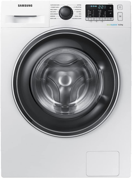 Refurbished Samsung WW80J5555EW 8Kg 1400RPM Washing Machine – White