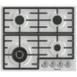Hisense GM663XB 60cm Built-In Gas Hob - New Grade A - Stainless Steel