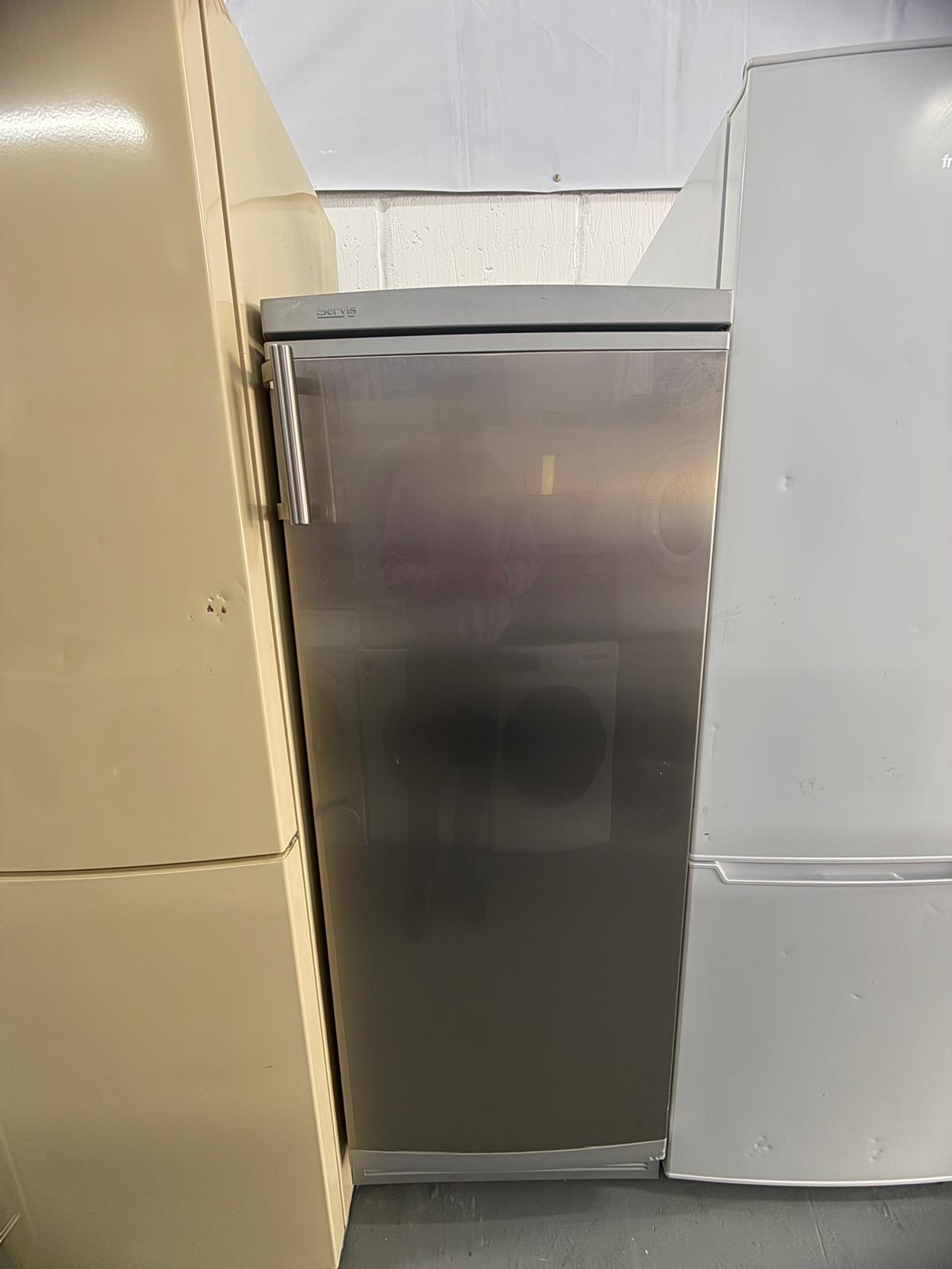 Refurbished Servis M7611INOX Freestanding Fridge – Inox