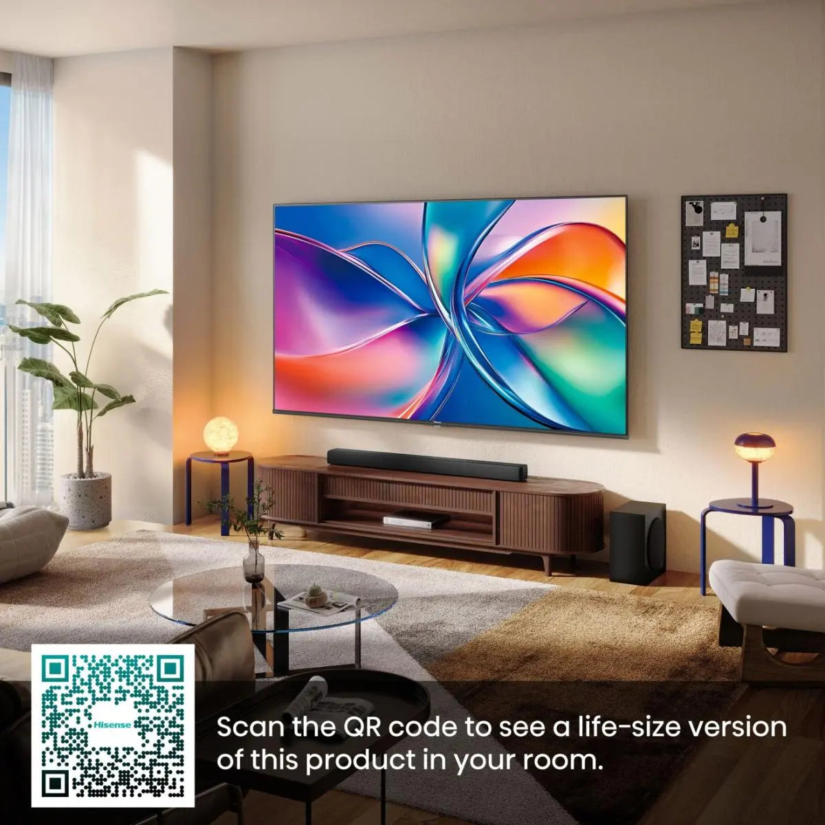 Hisense 55E7QTUK 55" 4K QLED Smart TV - Brand New Boxed