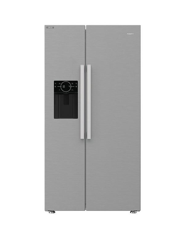 Refurbished Hotpoint HPG26573WXP4UK 578L American Fridge Freezer - Silver