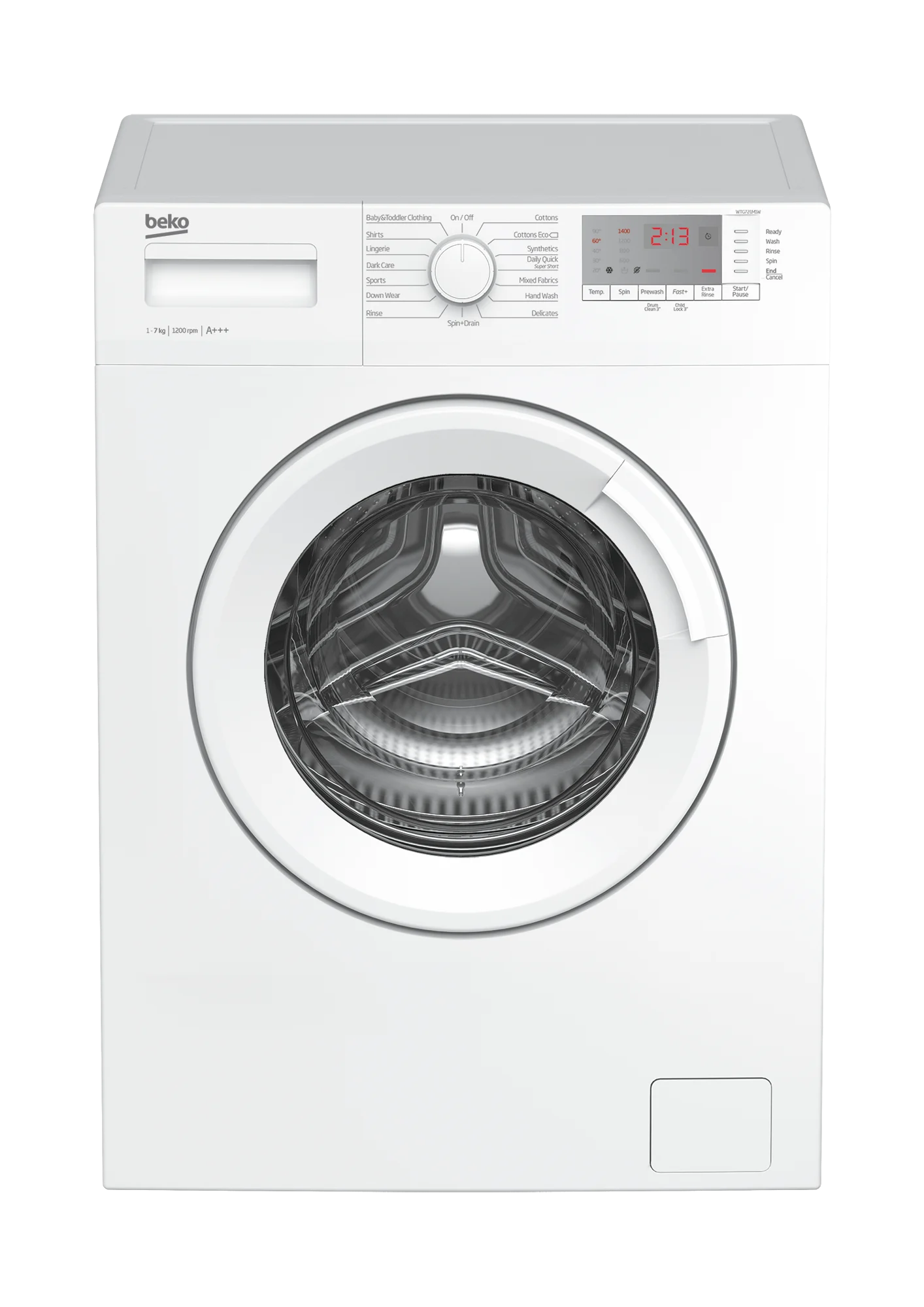 Refurbished Beko WTG721M1W 7Kg 1200RPM Washing Machine – White