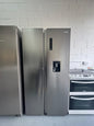 Refurbished Swan American Style Fridge Freezer – 553L Inox | SR750170I