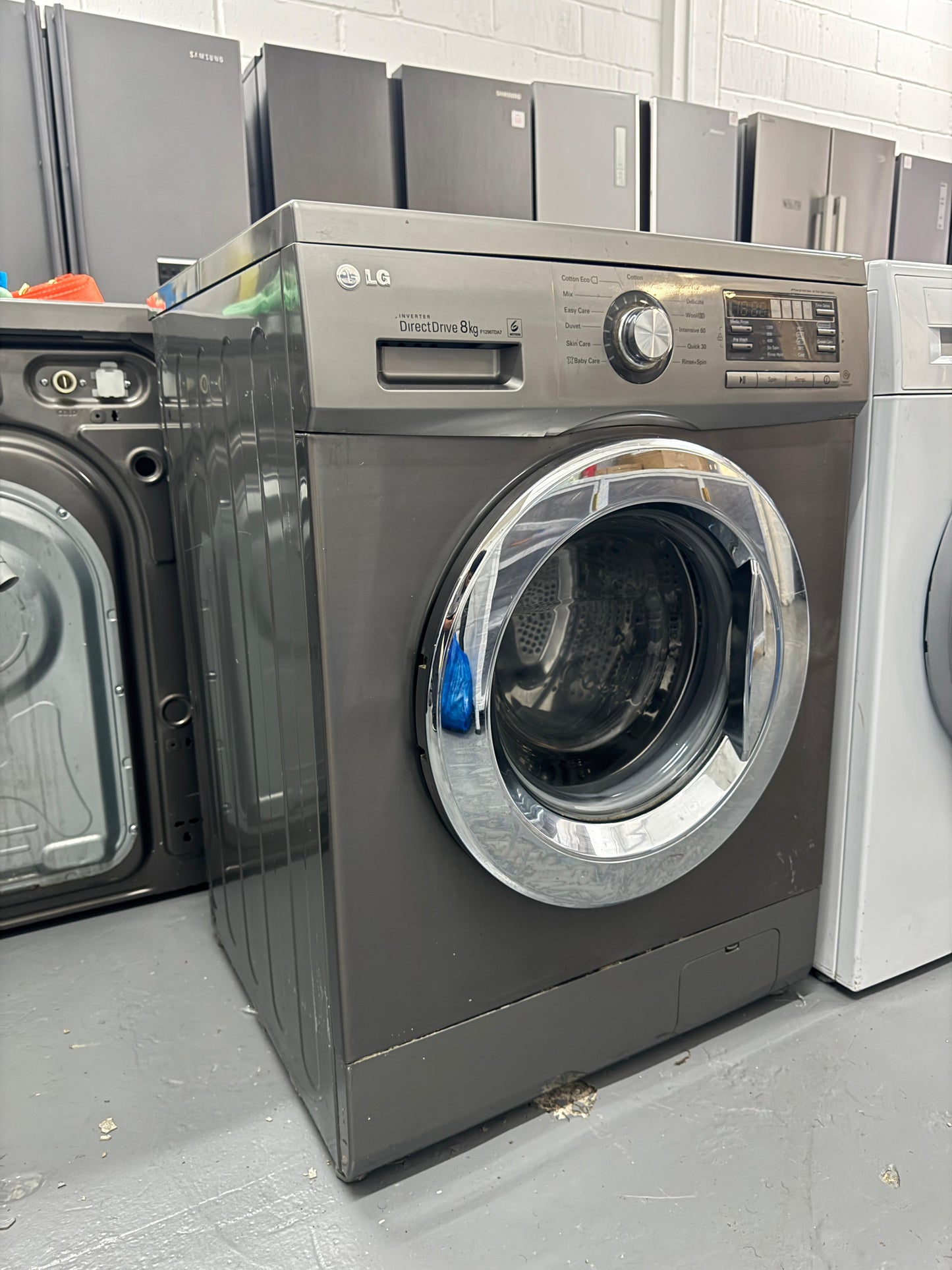 Refurbished LG 8kg Washing Machine – 1200 rpm | F1296TDA7