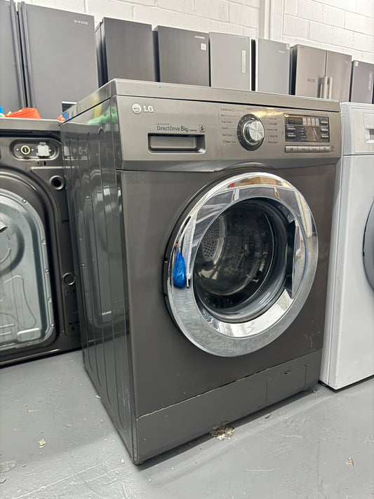 Refurbished LG 8kg Washing Machine – 1200 rpm | F1296TDA7