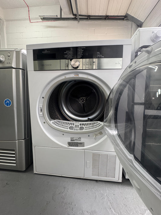 Refurbished Grundig 8kg Heat Pump Tumble Dryer – White | GTN38250HGCW