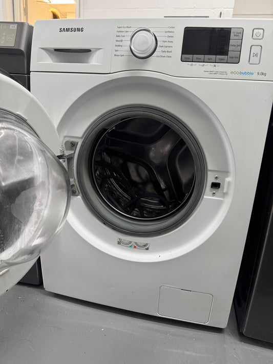 Refurbished Samsung 9 kg Washing Machine – White | WF90F5E5U4W