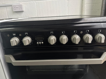 Refurbished Indesit Electric Double Cooker – Black | ID60C2K