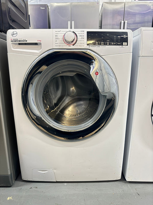 Refurbished Hoover 8kg 1600rpm Washing Machine – White | H3W S68TAMCE