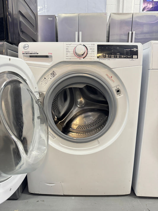 Refurbished Hoover 8kg 1600rpm Washing Machine – White | H3W S68TAMCE