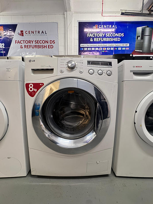 Refurbished LG 8kg 1400rpm Washing Machine – Silver | F1447TD