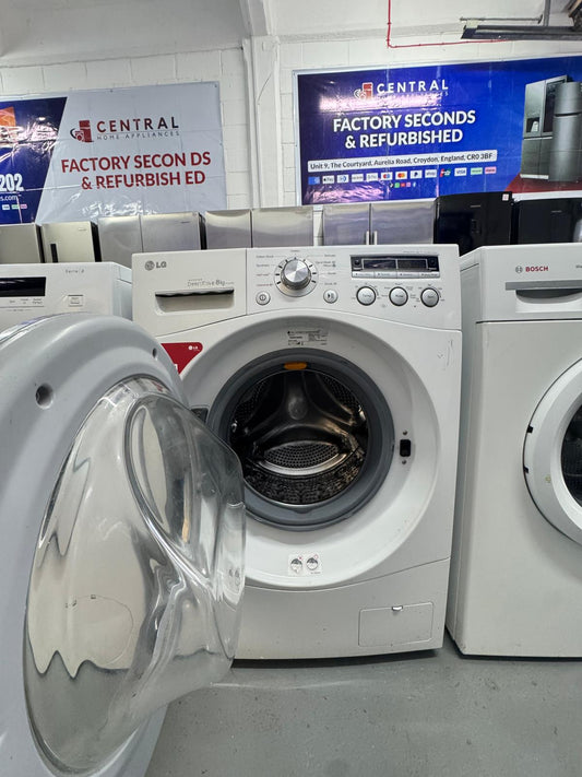 Refurbished LG 8kg 1400rpm Washing Machine – Silver | F1447TD