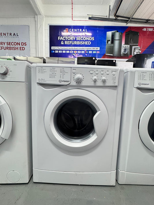 Refurbished Indesit 6kg Washer Dryer – White | IWDC6125