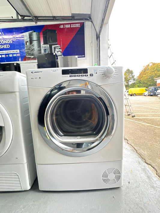 Refurbished Candy 10kg Condenser Tumble Dryer – White | GVSC10DCG‑80