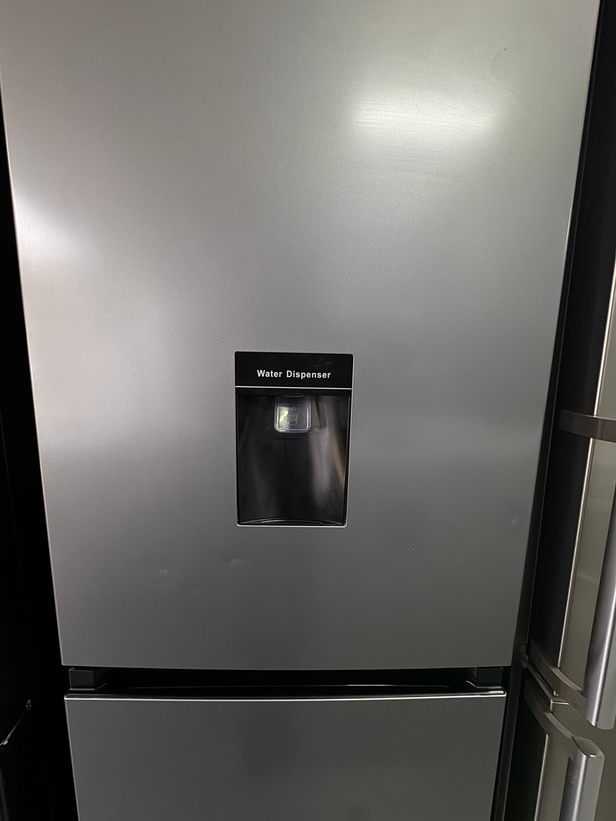 Refurbished Fridgemaster 251L 50/50 Fridge Freezer – Silver | MC55251MDS