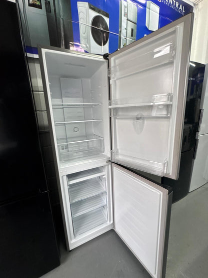 Refurbished Fridgemaster 251L 50/50 Fridge Freezer – Silver | MC55251MDS
