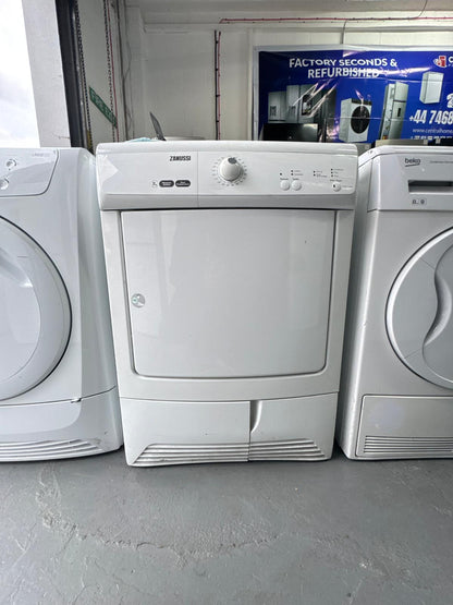 Refurbished Zanussi 7kg Condenser Tumble Dryer – White | ZDCB37209W