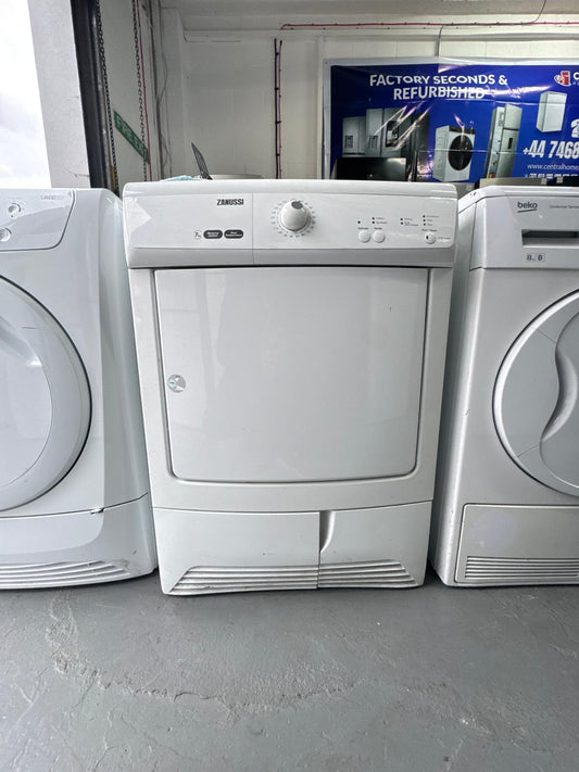 Refurbished Zanussi 7kg Condenser Tumble Dryer – White | ZDCB37209W