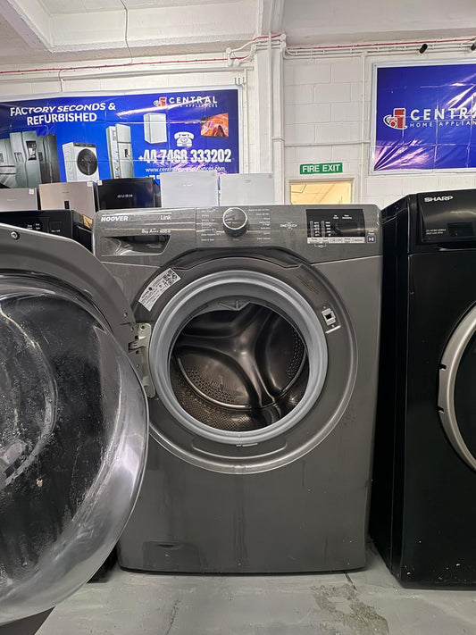 Refurbished Hoover 8kg 1600rpm Washing Machine – Graphite | DHL1682D3R1-80