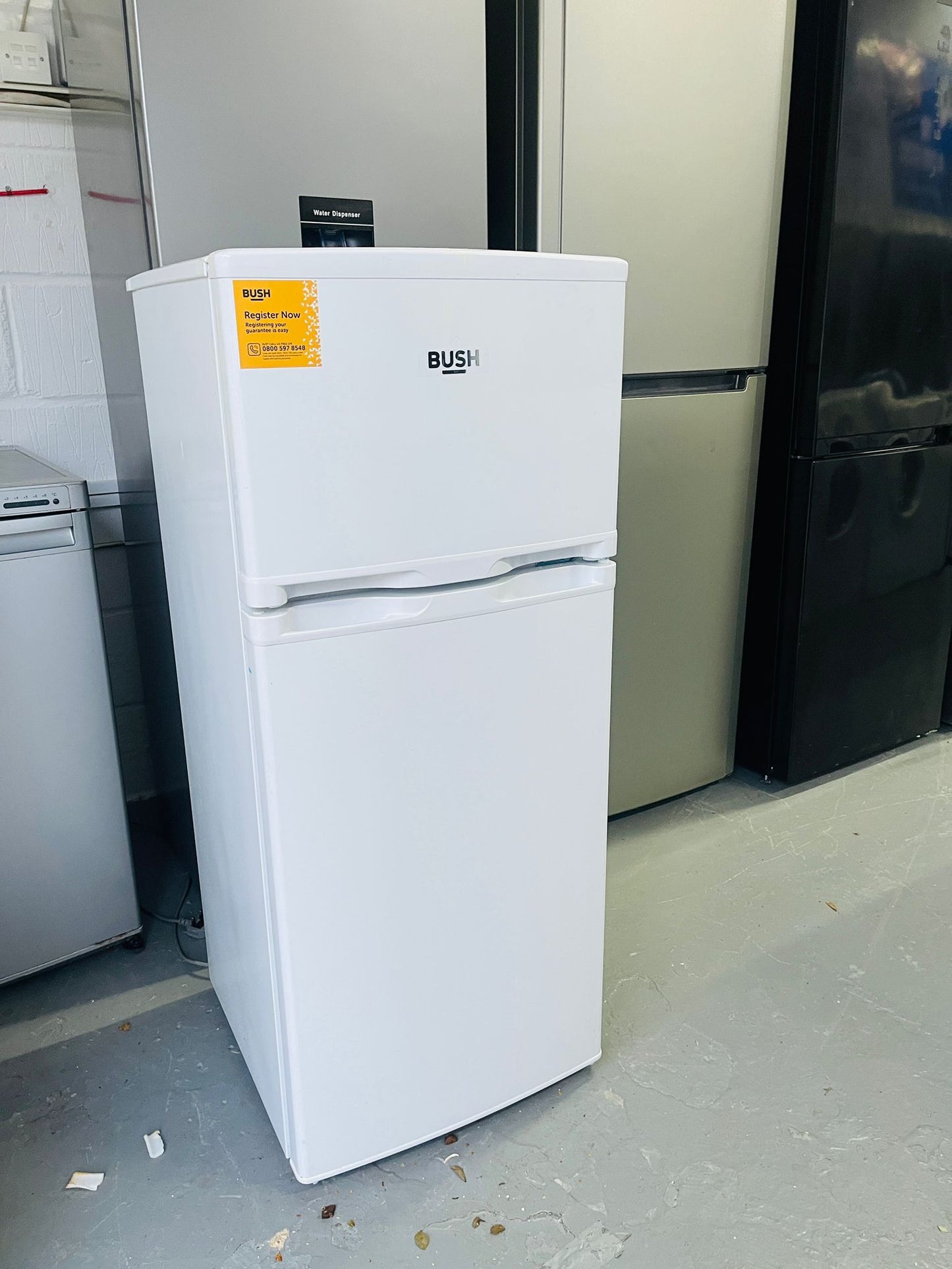 Refurbished Bush Freestanding Fridge Freezer – 117L | ME48115FF