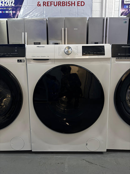 Refurbished Hisense 12 kg Steam PureJet Washing Machine | WFQY1214EVJM