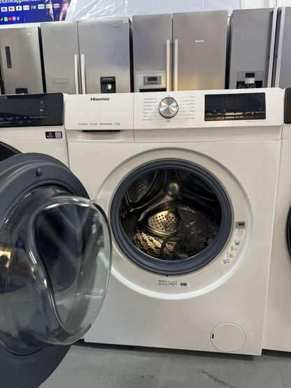 Refurbished Hisense 12 kg Steam PureJet Washing Machine | WFQY1214EVJM