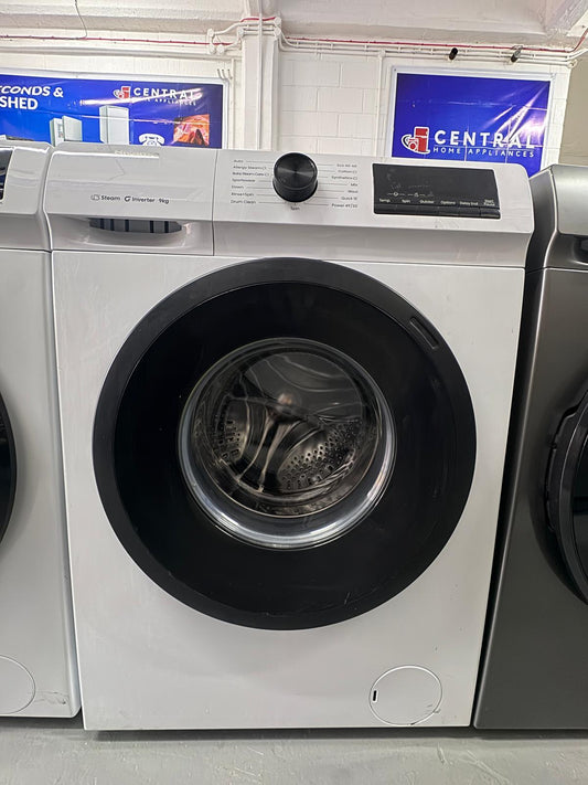 Hisense 9kg 1400 Spin Washing Machine – Factory Seconds | WF1Q9041BW
