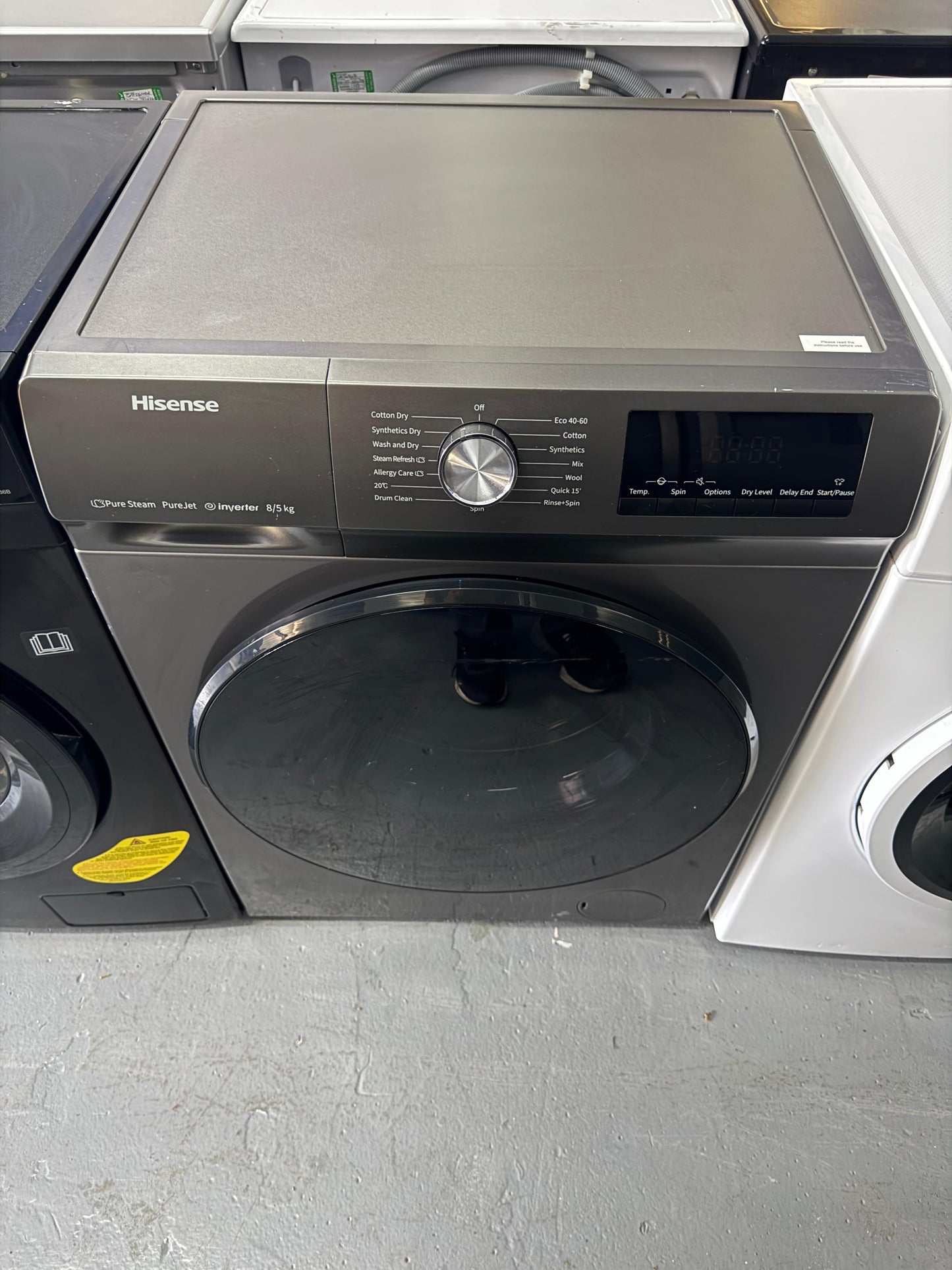 Refurbished Hisense 8 kg Wash / 5 kg Dry Washer Dryer | WDQA8014EVJM