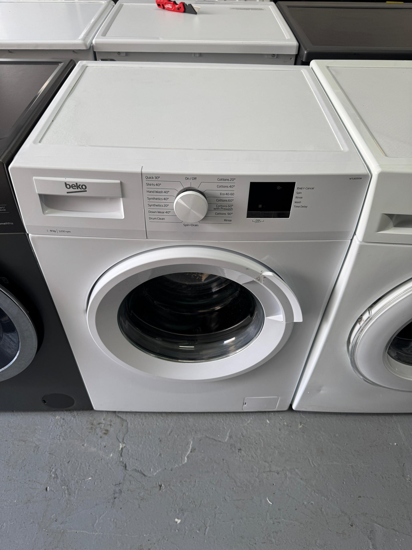Refurbished Beko 8 kg 1200 Spin Washing Machine | WTL82051W