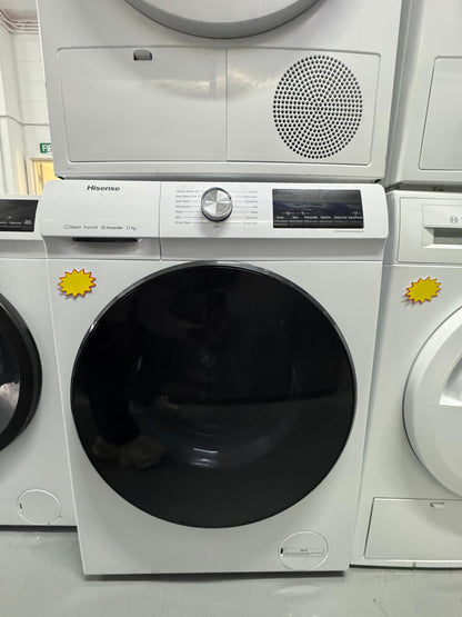 Hisense WFQA1214EVJM 12 kg Washing Machine – Refurbished Grade A