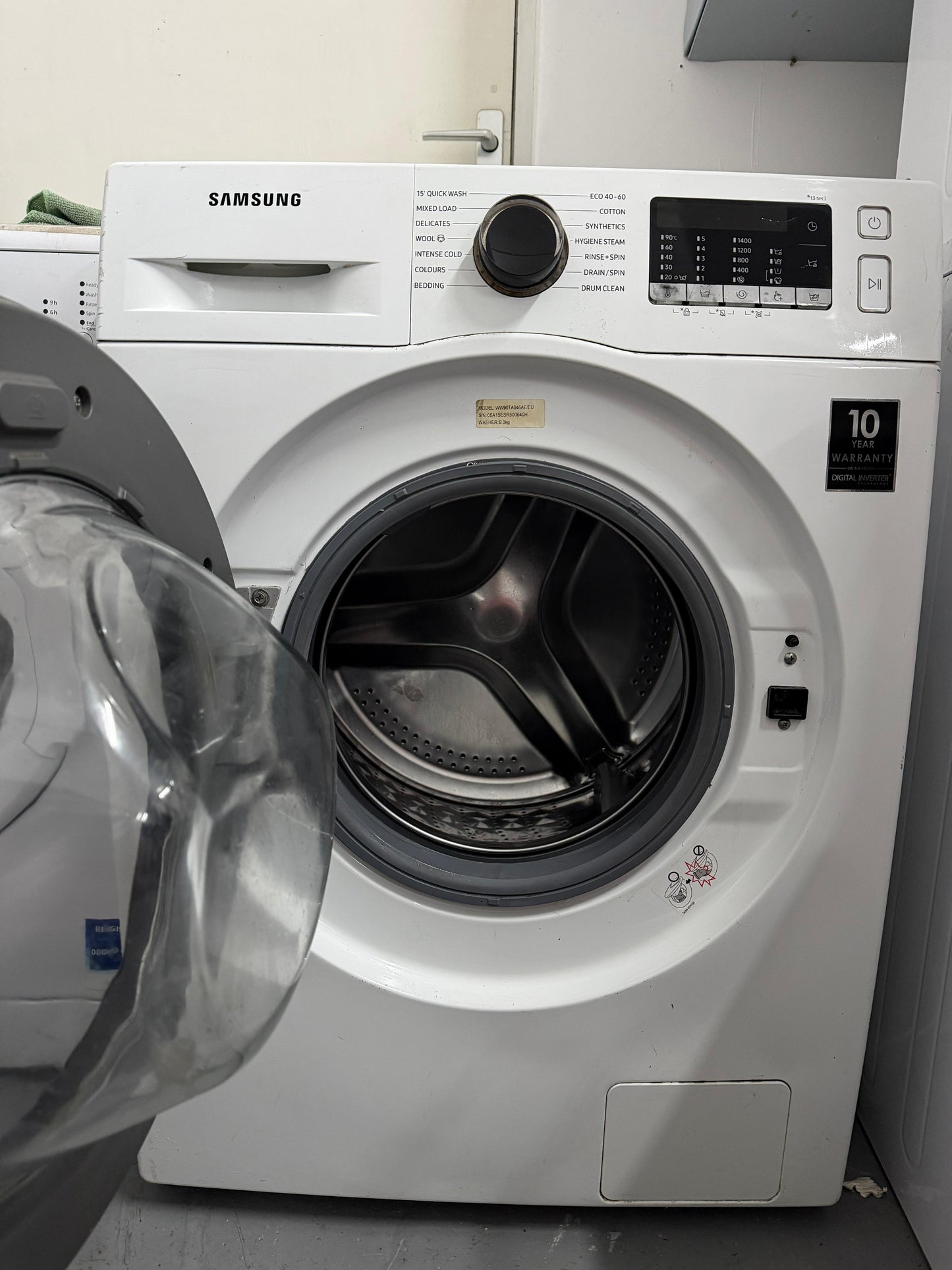 Refurbished Samsung 9kg Washing Machine - WW90TA046AE/EU