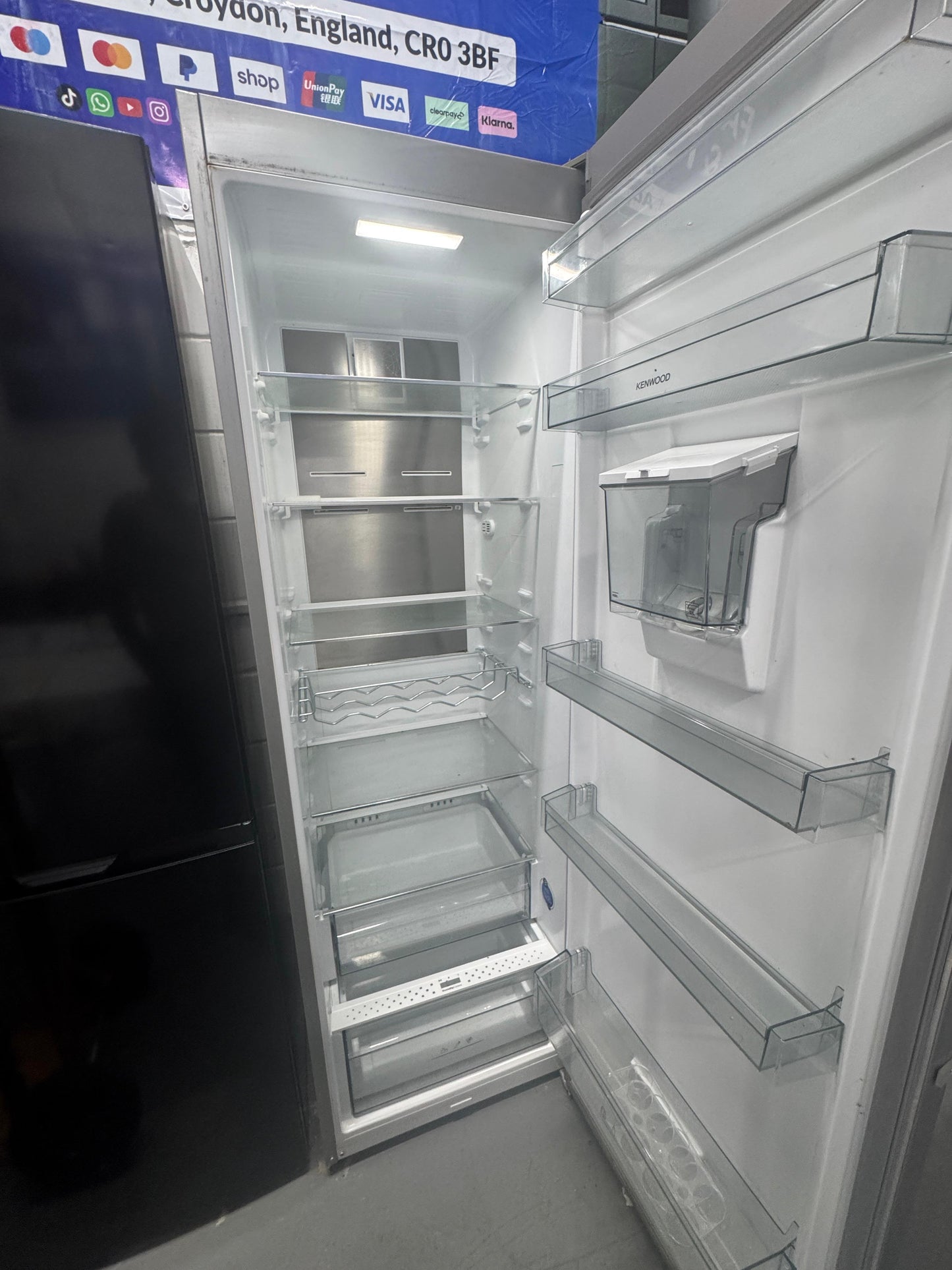 Refurbished Kenwood Tall Larder Fridge – KTLD60X22