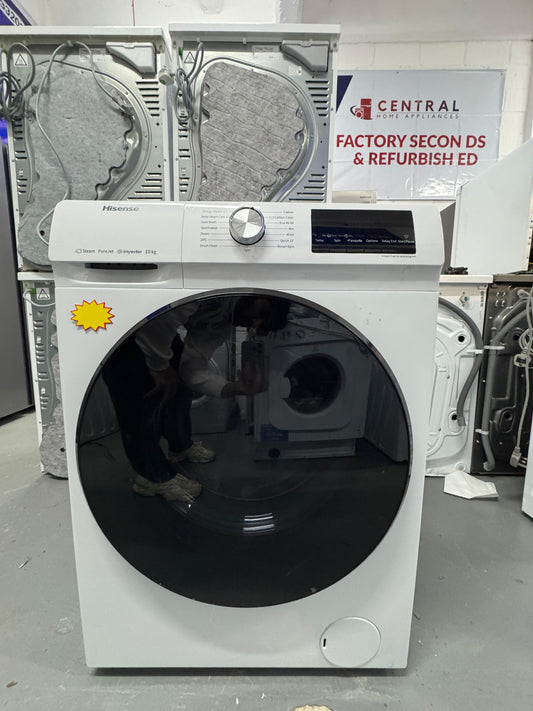 Refurbished Hisense 10 kg Washing Machine – WFQA1014EVJM