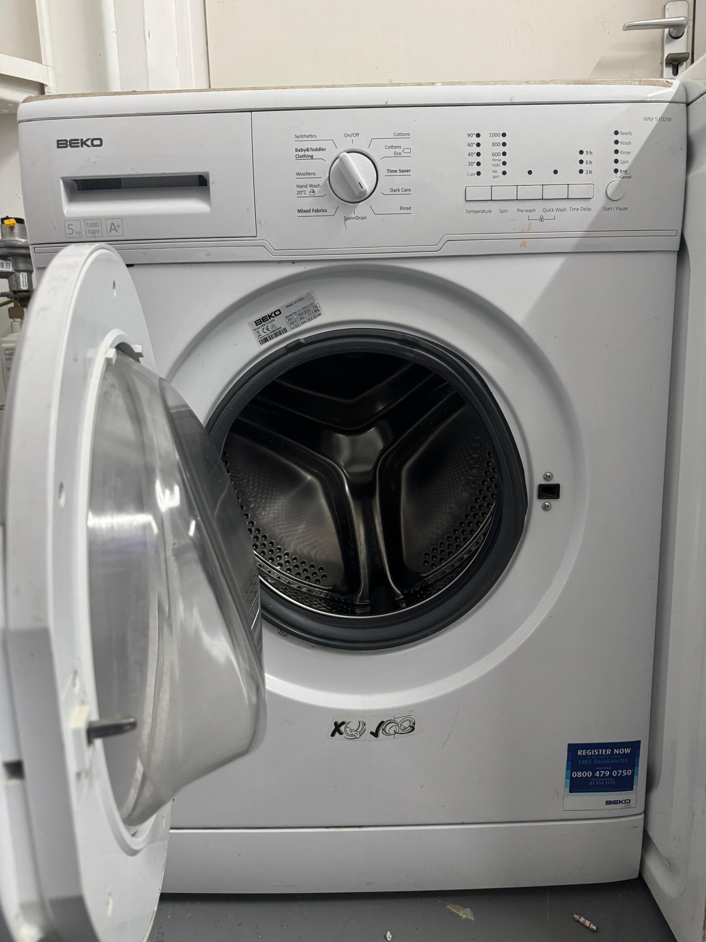 Refurbished Beko 5 kg Washing Machine – WM5102W