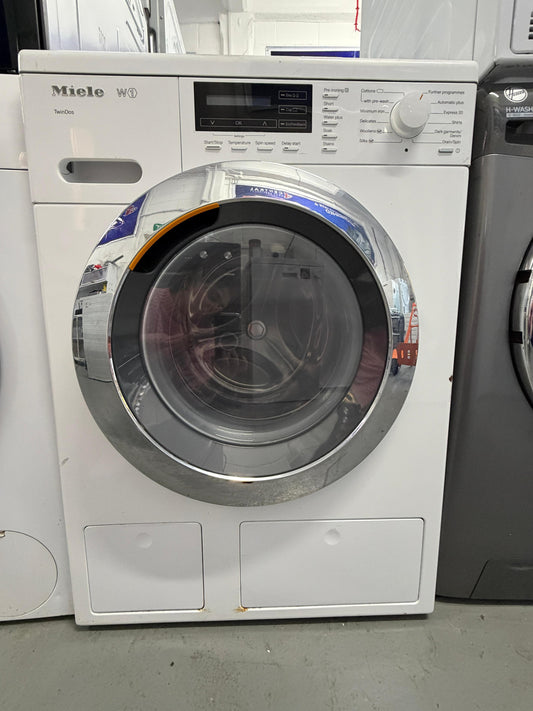 Refurbished Miele WKG120 TDos 8 kg 1600 rpm Washing Machine